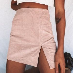 Princess Polly The Fahrenheit Skirt Pink